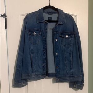 J. Jill Classic Blue Jean Jacket